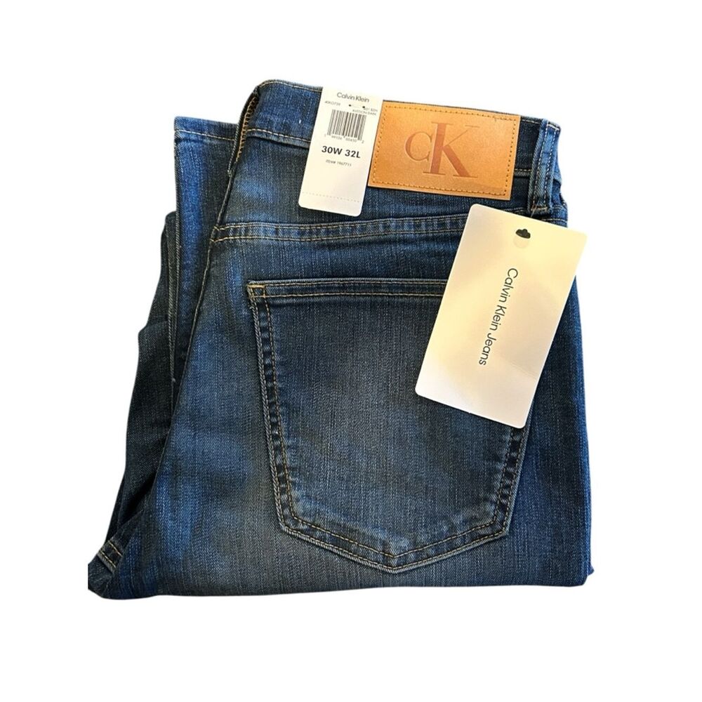 NEW Calvin Klein Mens Straight Jeans